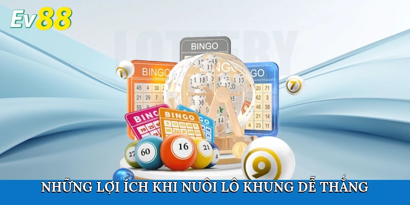 Những lợi ích khi nuôi lô khung dễ thắng